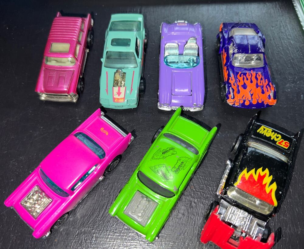Lot 7 CHEVY Hot Wheels Matchbox-74 BLOWN CAMARO Z28-gran Sport-nomad alligator V